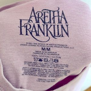 Aretha Franklin concert tee